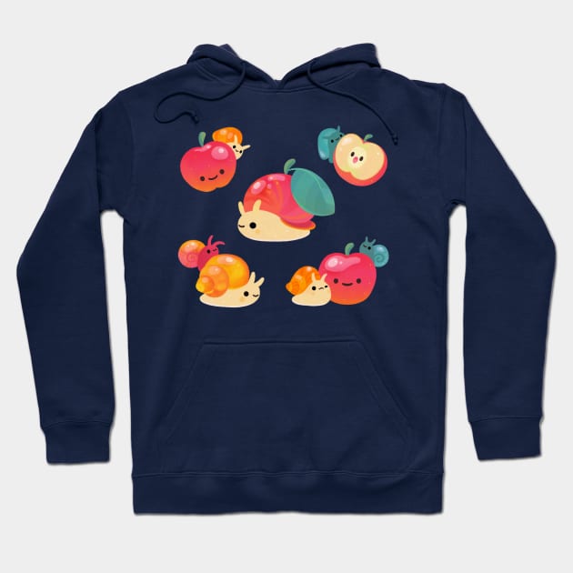 Apple snail Hoodie by pikaole